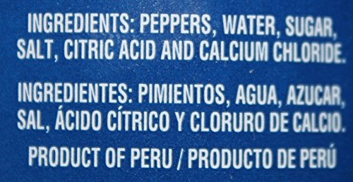Piquillo Peppers 6 .7 oz each Pack of 3 jars, Zesty, Tacos, Latin Cooking | Bold and Zesty, For Tacos, Nachos, Dips and Latin Cooking