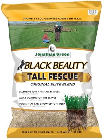 Jonathan Green (10317) Black Beauty Original Grass Seed Blend - Cool Season Lawn Seed (15 lb)