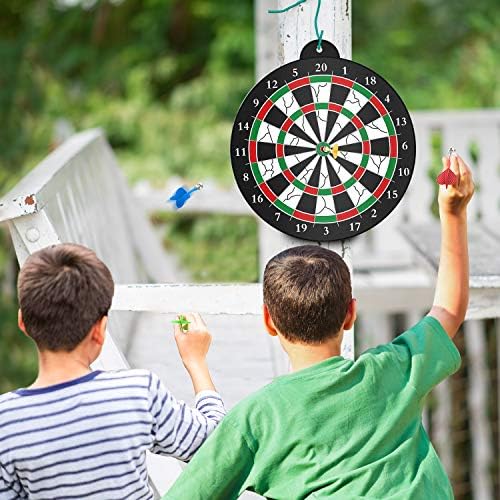 Dart Board - 12pcs Magnetic Darts - Excellent Indoor Game and Party Games