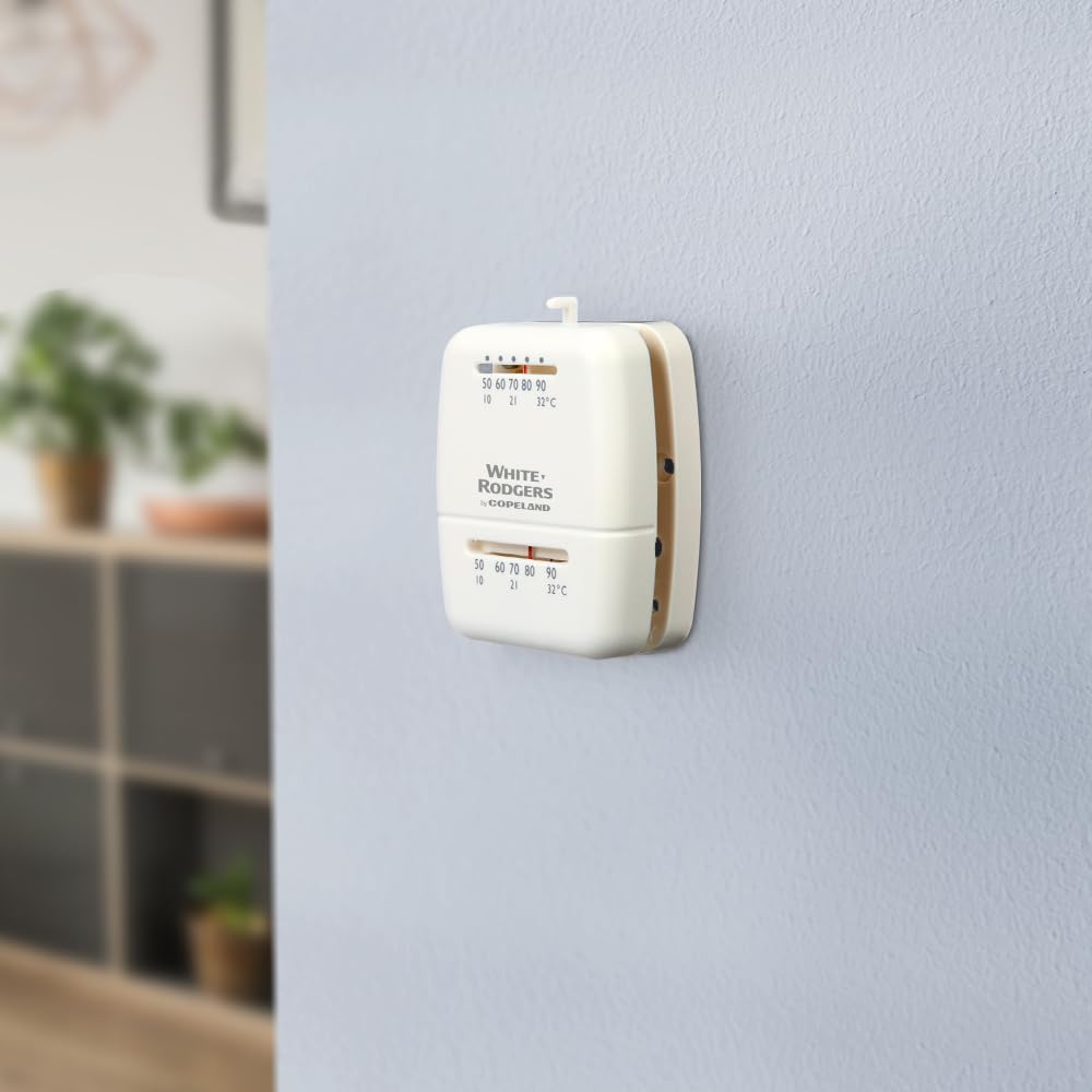 White-Rodgers Snap Action Thermostat, Cool Only, 1C21-101
