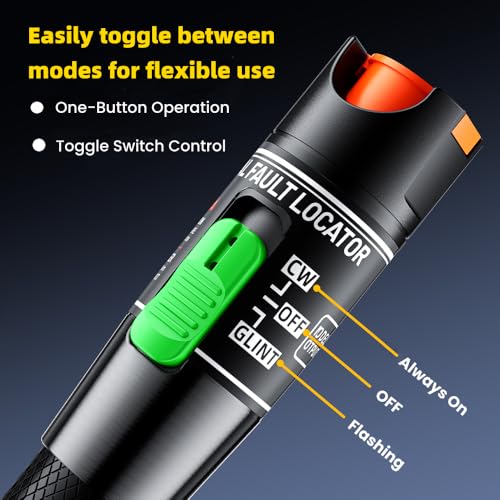 Visual Fault Locator, Fiber Optic Cable Tester Meter