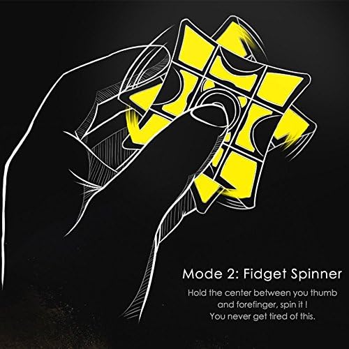 D-FantiX Fidget Spinners Cube, 1x3x3 Floppy Cube Puzzle Fidget Spinner Anti-Anxiety Fidget Toys for Kids Adults