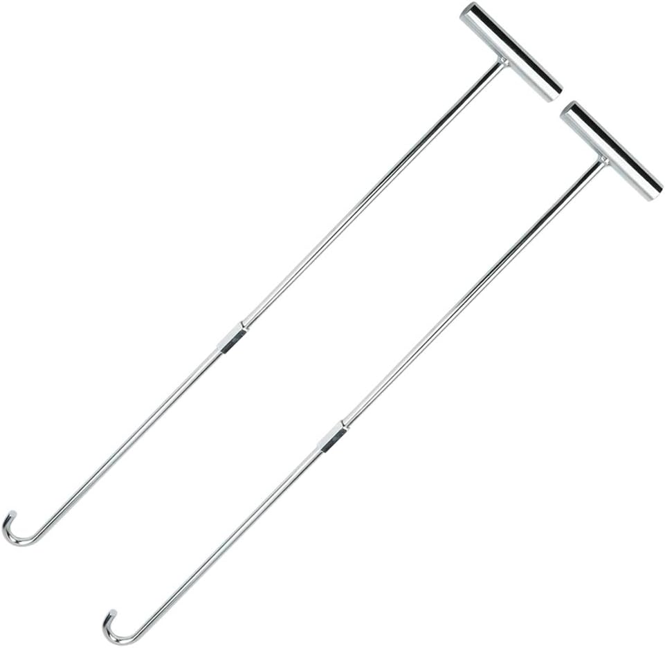 5th Wheel Pin Puller 31" Solid Steel with Chrome Plating Heavy Duty - 1pack