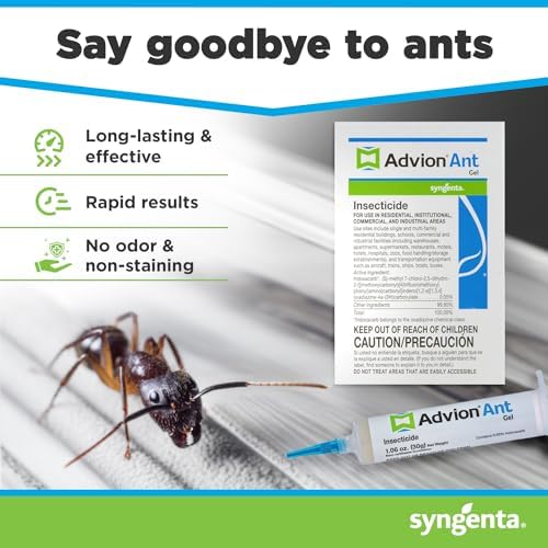 Syngenta 68078 Advion Singular Tube Ant Gel Lure, 30g