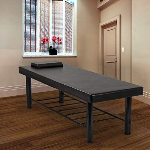 BestMassage Massage Table Stationary Massage Bed 75" Long*30" Wide Spa Bed Heavy Duty Stationary Physical Therapy Bed with 4 inch-Thick Memory Foam