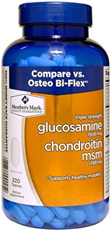 Member's Mark Triple Strength Glucosamine Chondroitin MSM (220 Count)