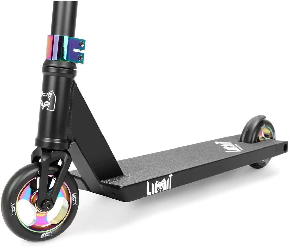 LMT69 Professional Scooter-Trick Scooter-Intermediate Beginner Stunt Scooter Suitable - Children, Teenagers Adults 8 Years Old Above