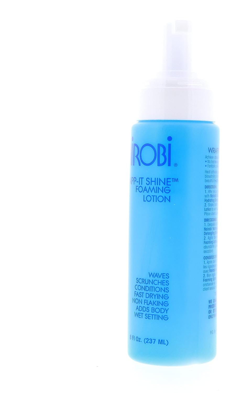 Nairobi Wrapp-It Shine Foaming Lotion, 8 Ounce
