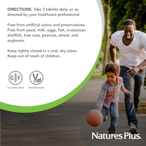 NaturesPlus GI Natural Total Digestive Wellness - 90 Bi-Layered Tablets - with L-Glutamine, Probiotics, Prebiotics & Enzymes - Gluten Free - 30 Servings