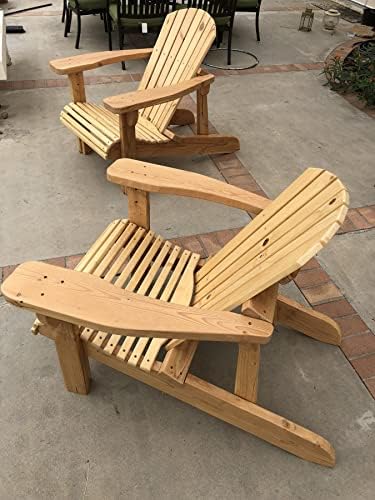 ROCKLER Adirondack Chair Plans with Cardboard Templates