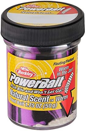 Berkley PowerBait Natural Scent Trout Fishing Dough Bait