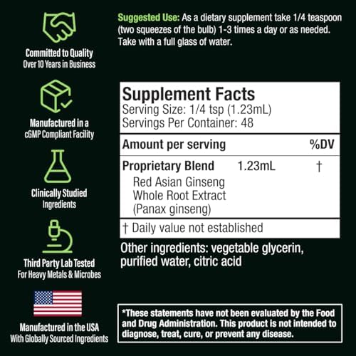 Active Ginseng - Korean Red Panax Ginseng - Natural Ginsenosides & GMO-Free