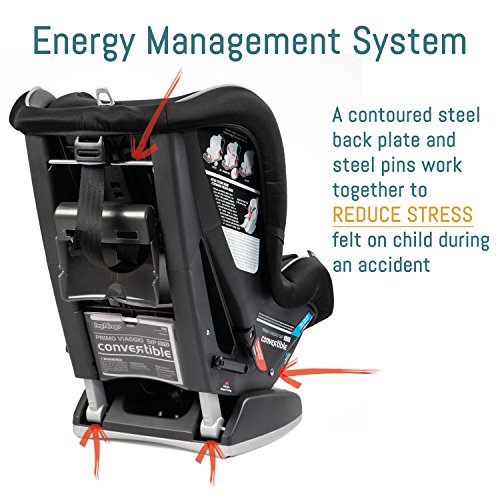 Peg Perego Primo Viaggio Convertible - Reversible Car Seat - Rear Facing for Children 5 to 45 lbs and Forward Facing for Children 22 to 65 lbs