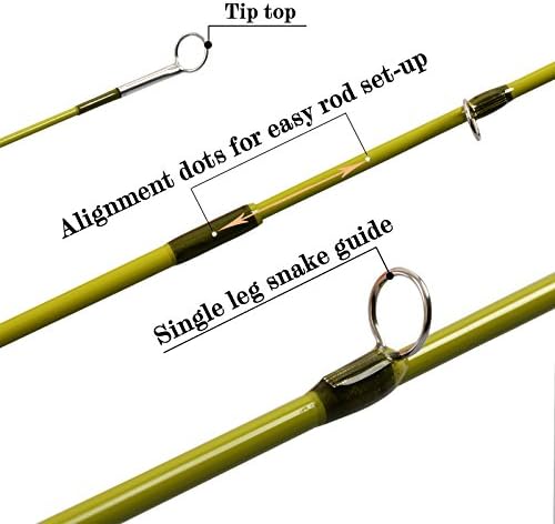 Maxcatch 4'0'' Practice Fly Rod Casting 2 Pieces Fly Fishing Rod