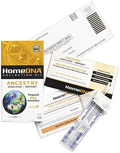 Ancestry Analysis + Report | Choose The Test That's Right for You | at-Home DNA Test Kit | Lab Fees NOT Included | Kit ONLY