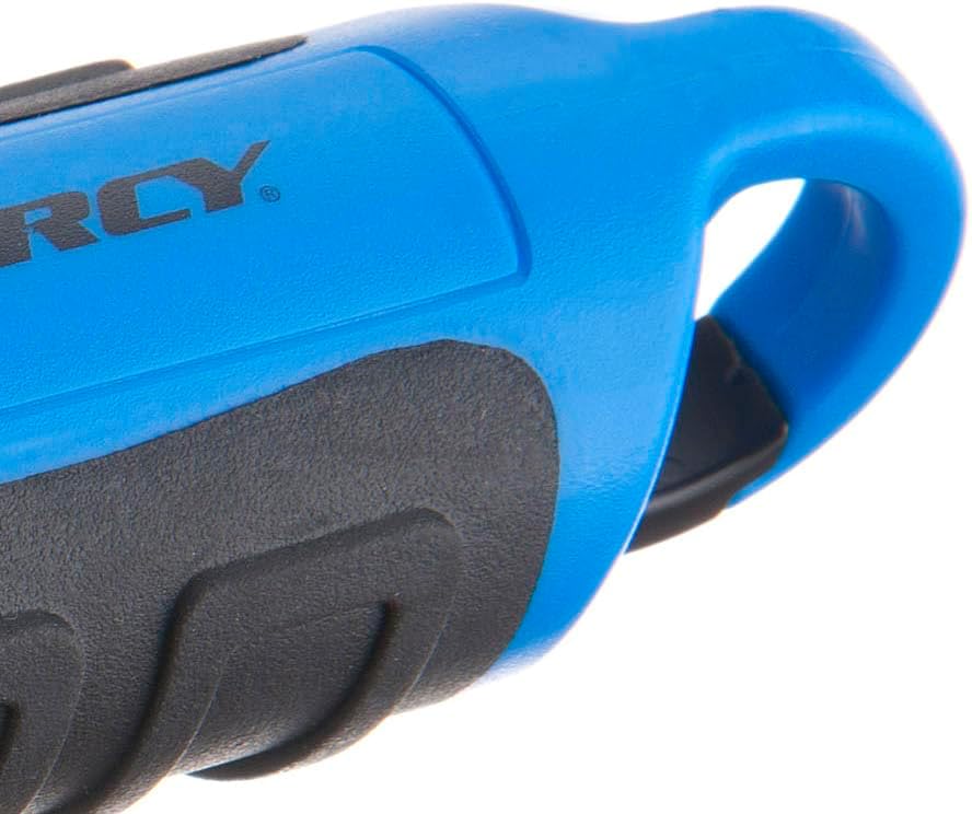 Dorcy 55 Lumen Floating Water Resistant LED Flashlight with Carabineer Clip, Purple (41-2508)