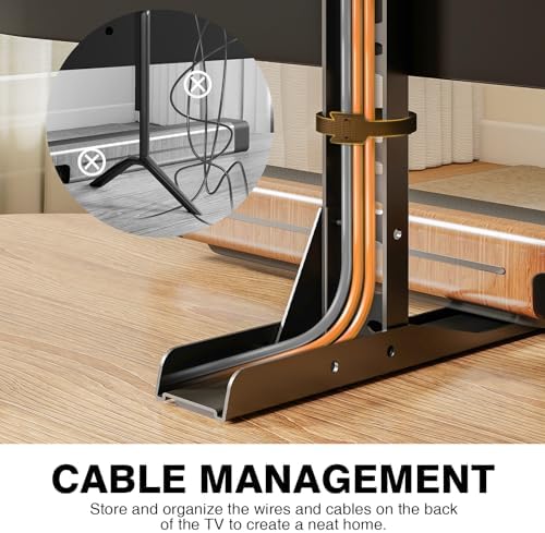TAVR Universal Table Top TV Stand Mount, TV Legs for Most 20-75 Inch TVs