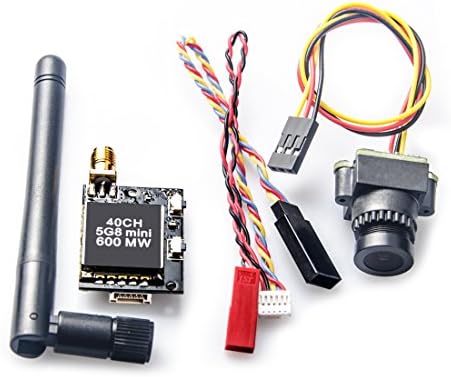 AKK KC03 2.8MM 120 Degree 800TVL NTSC Switchable Camera with 600mW FPV Transmitter