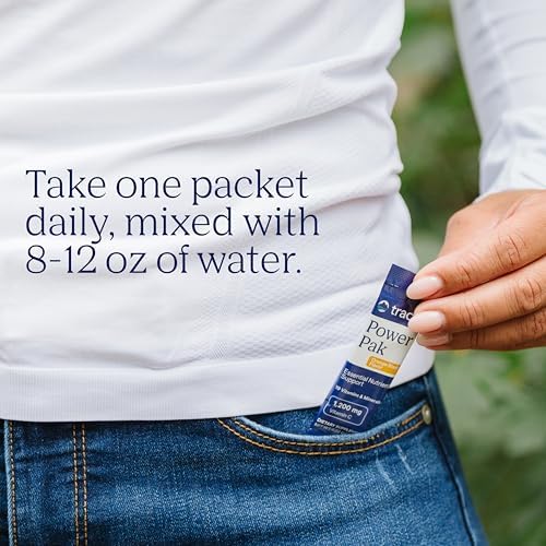 Trace Minerals Power Pak Electrolyte Powder Packets, Orange Blast, 30 Ct | 1, 200 mg Vitamin C plus Zinc, Immunity and endurance support, Sugar free