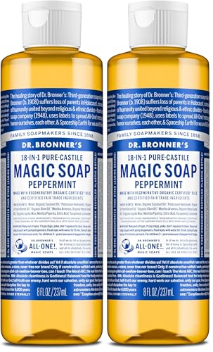 Dr. Bronner's Dr. Bronner Hemp Peppermint Pure Castile Oil Made with Organic Oils Certified - 25 Oz, 1count
