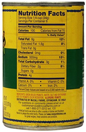 3 Pack Boiled Peanuts and 3 Pack Cajun Boiled Peanuts (Total of 6)