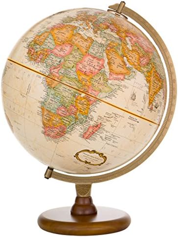Replogle Globes Hastings Globe, 12-Inch, Antique English