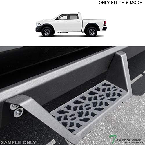 Matte Black Modular Drop Step Side Nerf Bars Rail Running Boards Compatible with 09-18 Dodge Ram 1500/19-24 Classic / 10-18 2500 3500 4500 5500 Crew