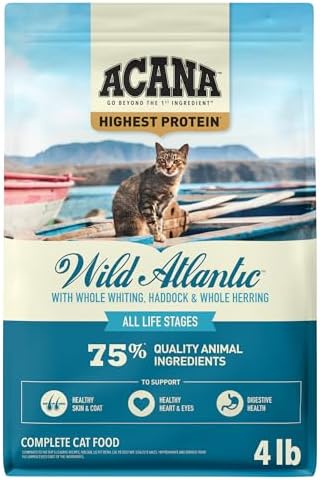 ACANA Grain-Free Dry Cat Food Meadowlands Recipe 4lb Bag