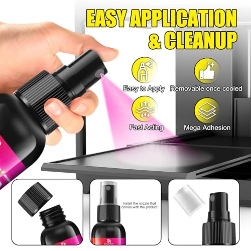 3D Printer Adhesive Glue, 7oz Strong Grip Reduces Warping for PLA, ABS, ASA, PETG Filament & No Residue 3D Printing Glue