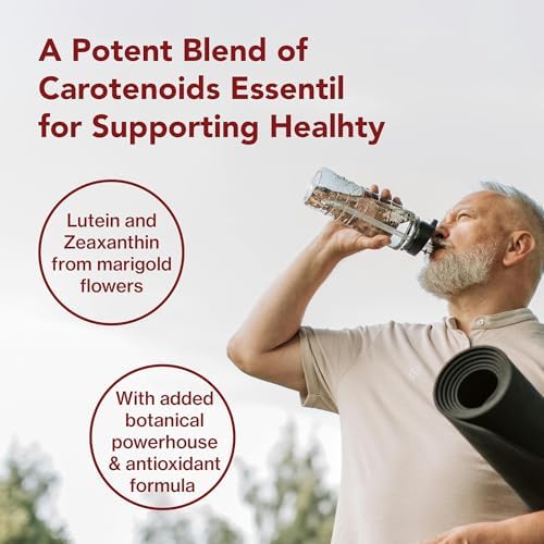 Quantum Nutrition Labs Eye Support - Eye Health Vitamins, Lutein and Zeaxanthin Eye Supplements for Adults and Seniors, Supports Macular Health
