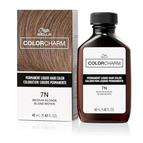 WELLA Color Charm Permanent Liquid Hair Color for Gray Coverage, Natural Blonde