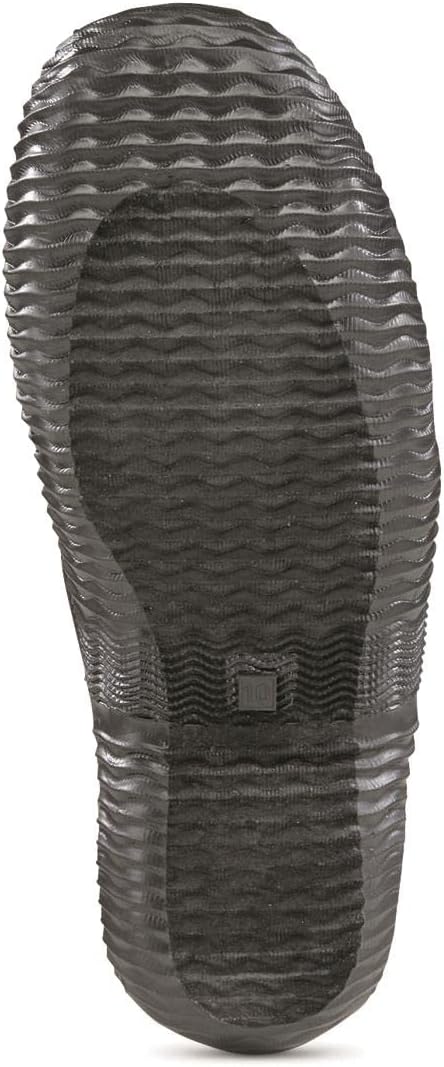 Guide Gear Men's Mid-High Bogger Waterproof Rubber Hunting Work Rain Boots 12”, 5mm Neoprene Top