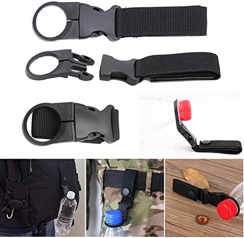 XUANLAN Emergency Survival Kit 13 in 1, Outdoor Survival Gear Tool with Survival Bracelet, Fire Starter, Whistle, Wood Cutter, Water Bottle Clip