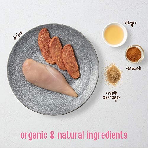 Full Moon® Chicken Jerky Hip And Joint Dog Treats 12 oz | Made withchondroitin, glucosamine and turmeric, Human Grade, No corn, No wheat, No soy, Glycerin Free, Made in the USA