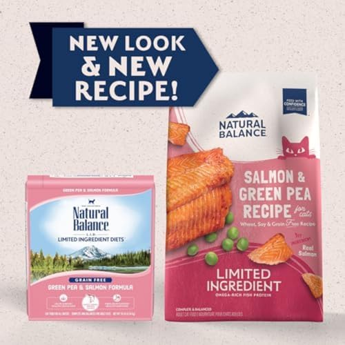 Natural Balance Limited Ingredient Adult Grain-Free Dry Cat Food - Balanced Nutrition - Soy-Free