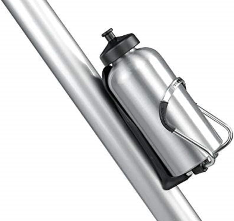 Topeak Modula Cage II Adjustable Water Bottle Holder – Fits 63–74mm (2.5”–2.9”), Aluminum & Plastic Build, Quick Button Adjustment