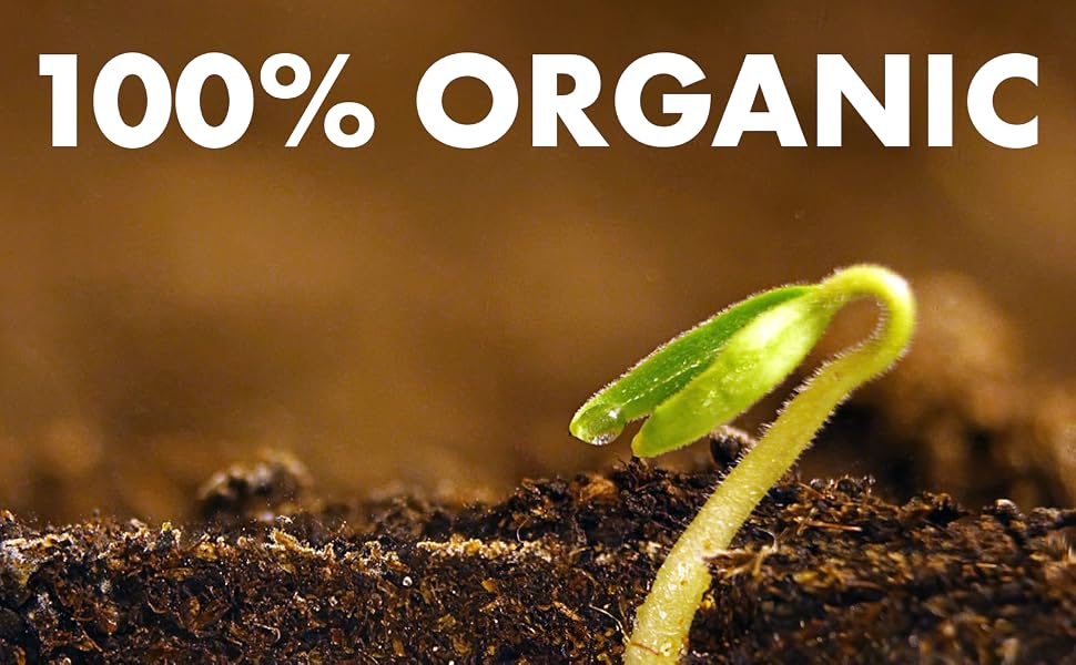 organic potting soil outdoor