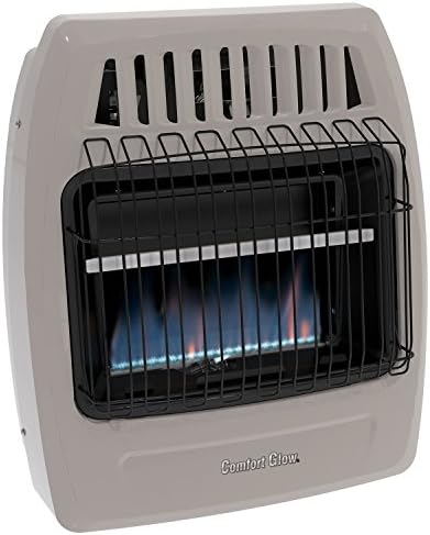 WORLD MKTG OF AMERICA/IMPORT KWD258 20000 BTU Dual Gas Wall Heater | Gas Heater for Indoor Use, Natural Gas or Liquid Propane, Thermostat