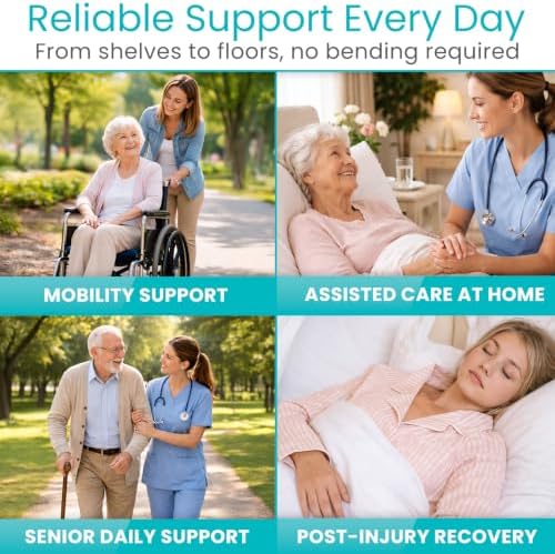 Vive Gait Belt (350lbs) Transfer Belt with Handles - Medical Nursing Safety Patient Assist - Bariatric, Elderly, Handicap