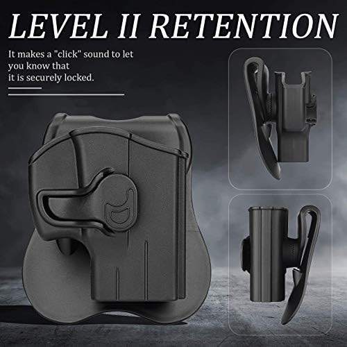 OWB Holster for Taurus G2 G2C G2S G3 G3C G3X G3XL TX22 Compact, Optics Cut & Red Dot Sight Ready(No Laser), Right Handed