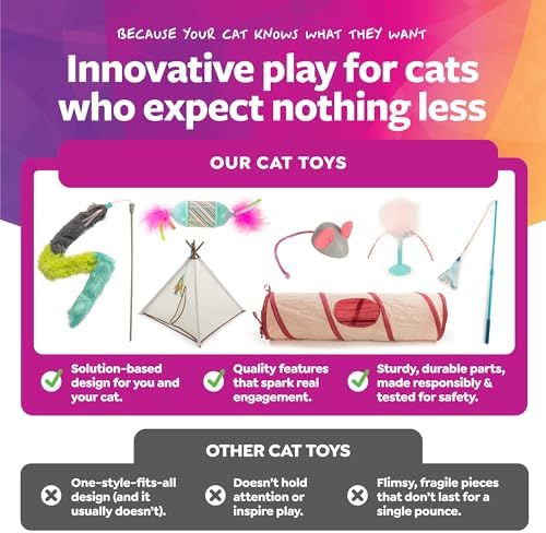 SmartyKat Scratch 'N Spin Carpet Cat Scratching Post with Spinning Wand Toys - Gray, One Size