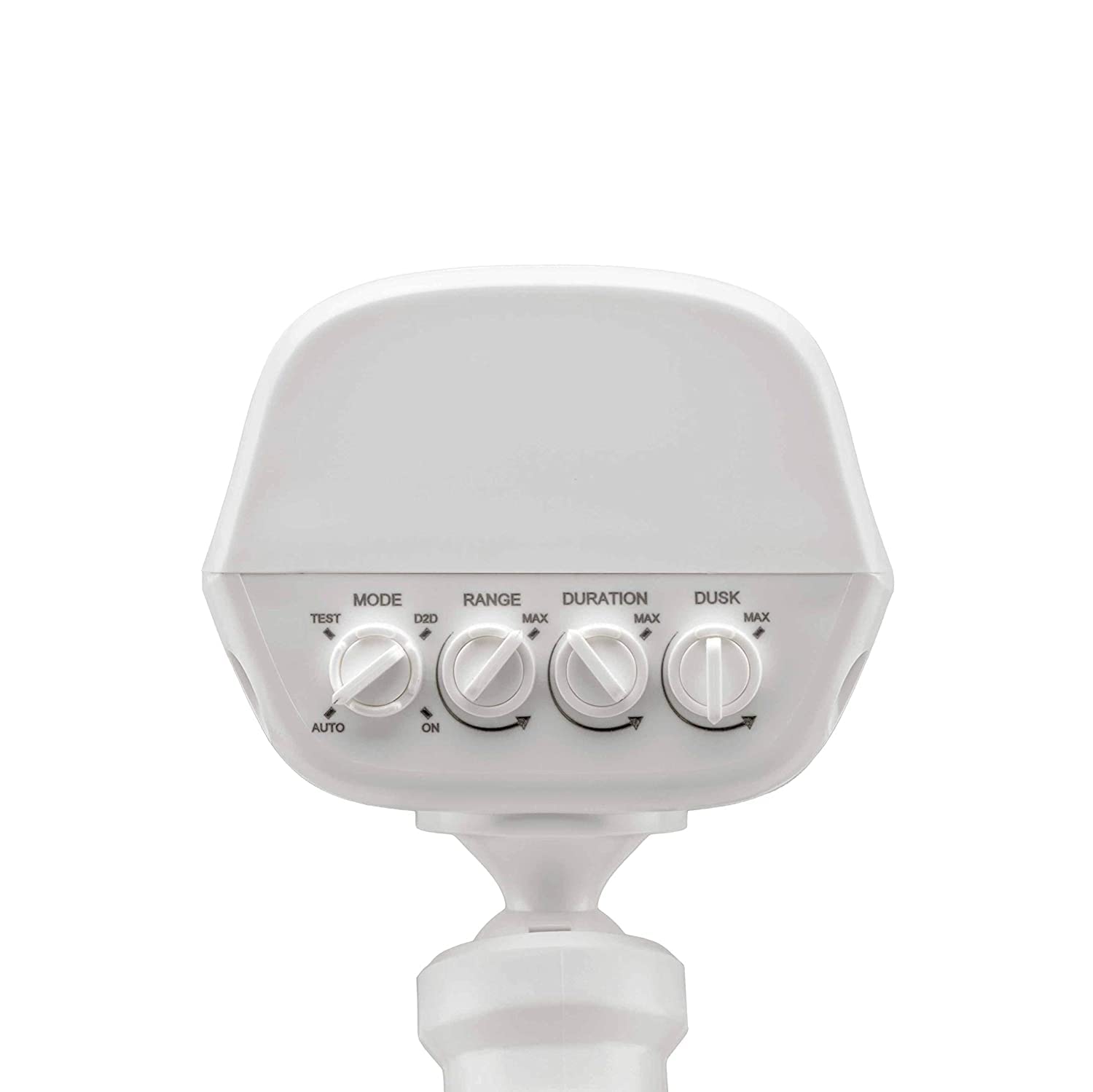 Beams 2900 Lumen 2-Head Outdoor Motion Sensing LED Security Light with Cascading Wall Wash, 1-Pack, White