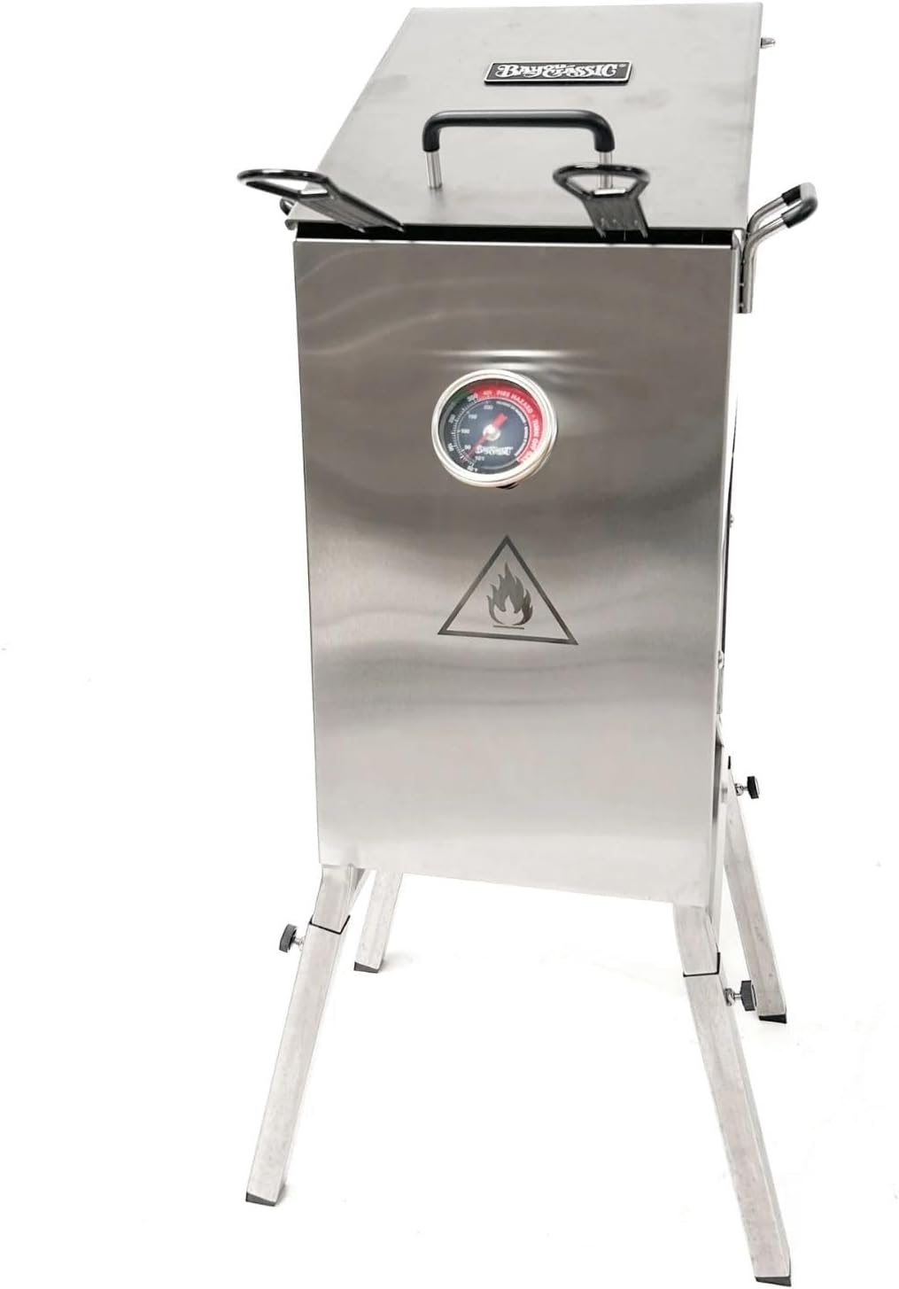 Bayou Classic Outdoor Propane Deep Fryer - 2 Baskets, Drain Valve - 4 Gal - Steel