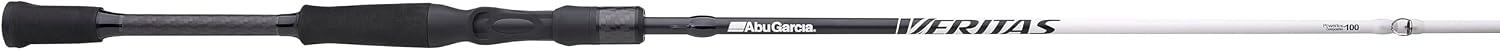 Abu Garcia Veritas Casting BFS Fishing Rod, Balanced and Lightweight Rod, Powerlux 100 Construction, Custom Ergonomic Reel Seat
