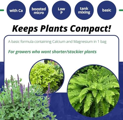 Jack's Professional CA-MG LX Comprehensive Water-Soluble Fertilizer, 25lb | 15-5-15 Plant Food, Full Micronutrient Package