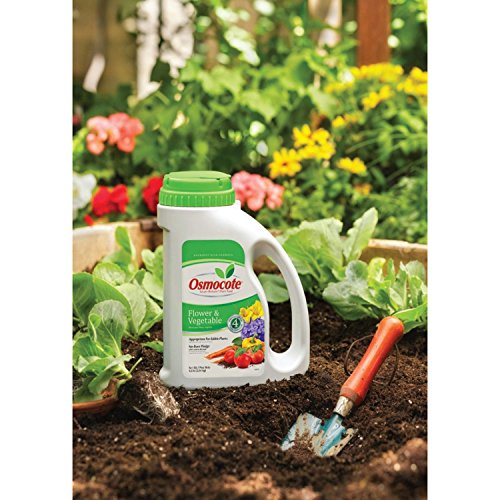 Osmocote 4 Month 14-14-14 Slow Release Vegetable & Flower Plant Food Fertilizer, 4.5 Lbs. - Pack of (2)