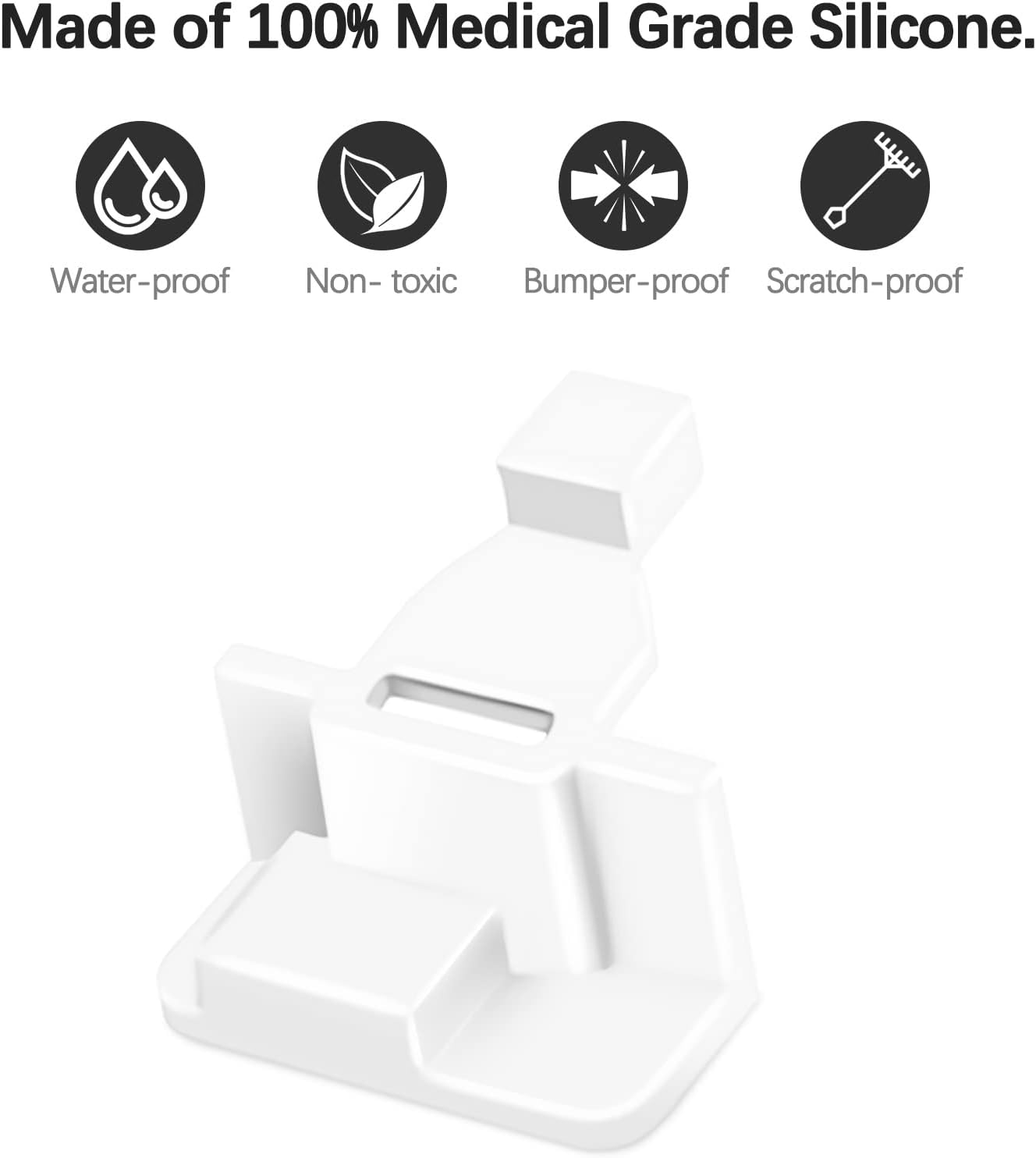 Silicone Saltwater Pods Refills Accessories Compatible with Navage Nasal Care Nasal Irrigation System - Save Salt Water pods for Easy Operation (6 Blue + 6 whie), nomal