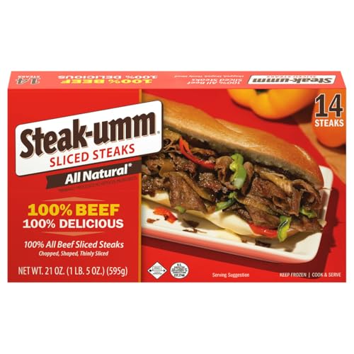 Steak-Umm, Sliced Steaks, 21 Ounce