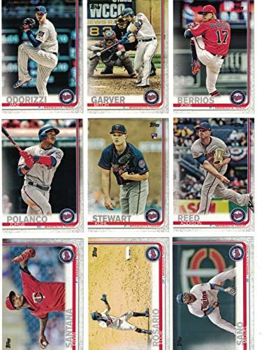 Minnesota Twins/Complete 2020 Topps Twins Baseball Team Set! (28 Cards Series 1 and 2) Plus The 2019