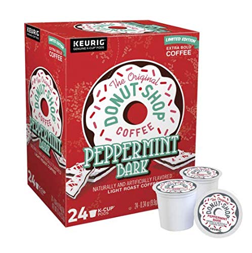 The Original Donut Shop Coffee 24 K Cups Count Pods Capsules (FLAVORS) Light/Medium/Bold Roast Flavored Premium Coffee For Keurig Machine (24 K-Cups